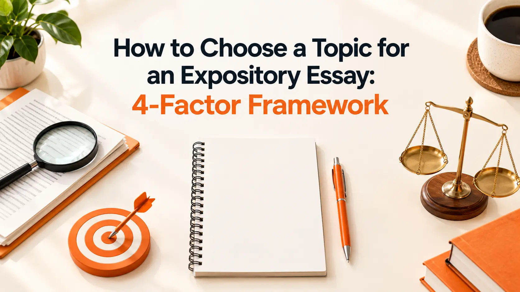 How to Choose a Topic for an Expository Essay 4-Factor Framework